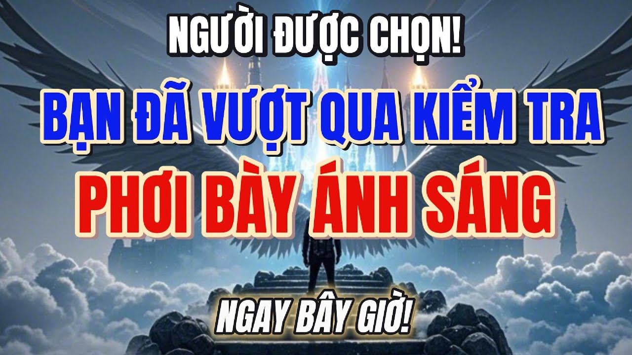NGƯỜI ĐƯỢC CHỌN, CUỘC THANH TRA ĐÃ XONG – ÁNH SÁNG TRONG BẠN SẼ ĐƯỢC PHƠI BÀY🙌