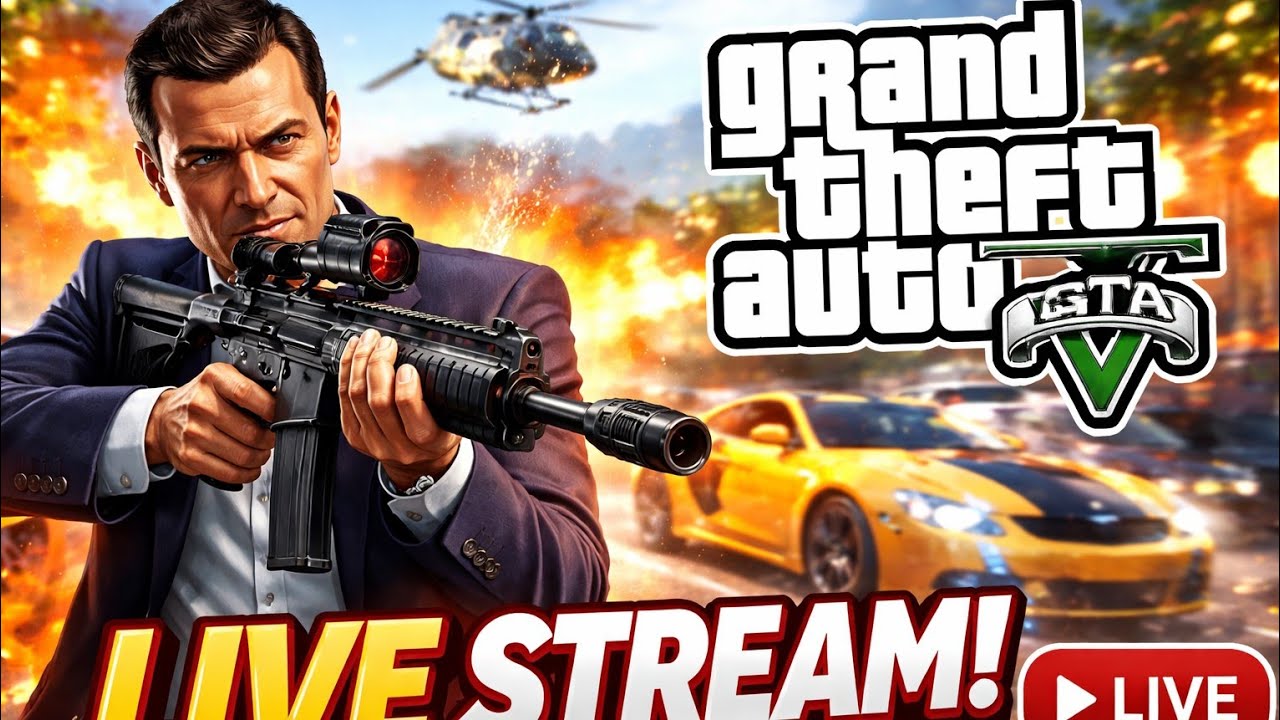 GTA 5 Live Stream | Crazy Stunts, Missions & Fun | Hindi Commentary