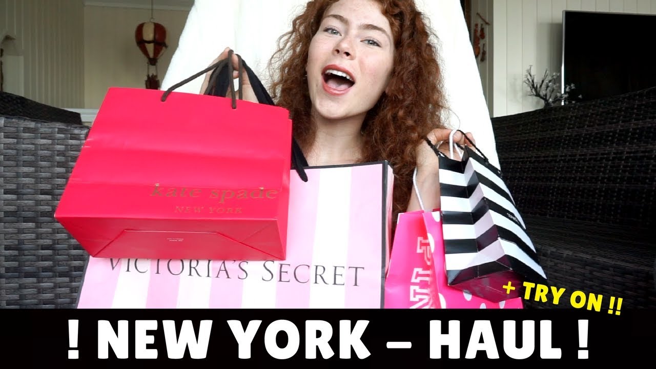 NYC HAUL + TRY ON !! (Victoria´s Secret/Urban Outfitters/Sephora/etc.)
