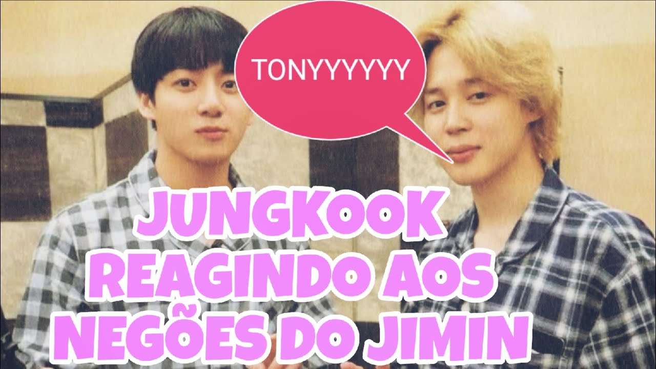 LIGAÇÃO JIKOOK - JUNGKOOK REAGINDO AOS NEGÕES DO JIMIN