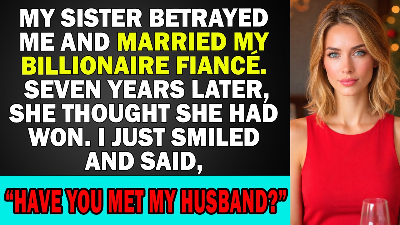 My Sister Betrayed Me And Married My Millionaire Fianc&eacute;. Seven Years Later...