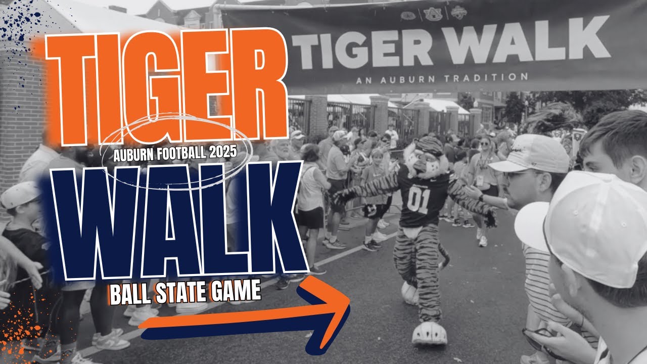 LIVE | Tiger Walk | Auburn vs Ball State 2025