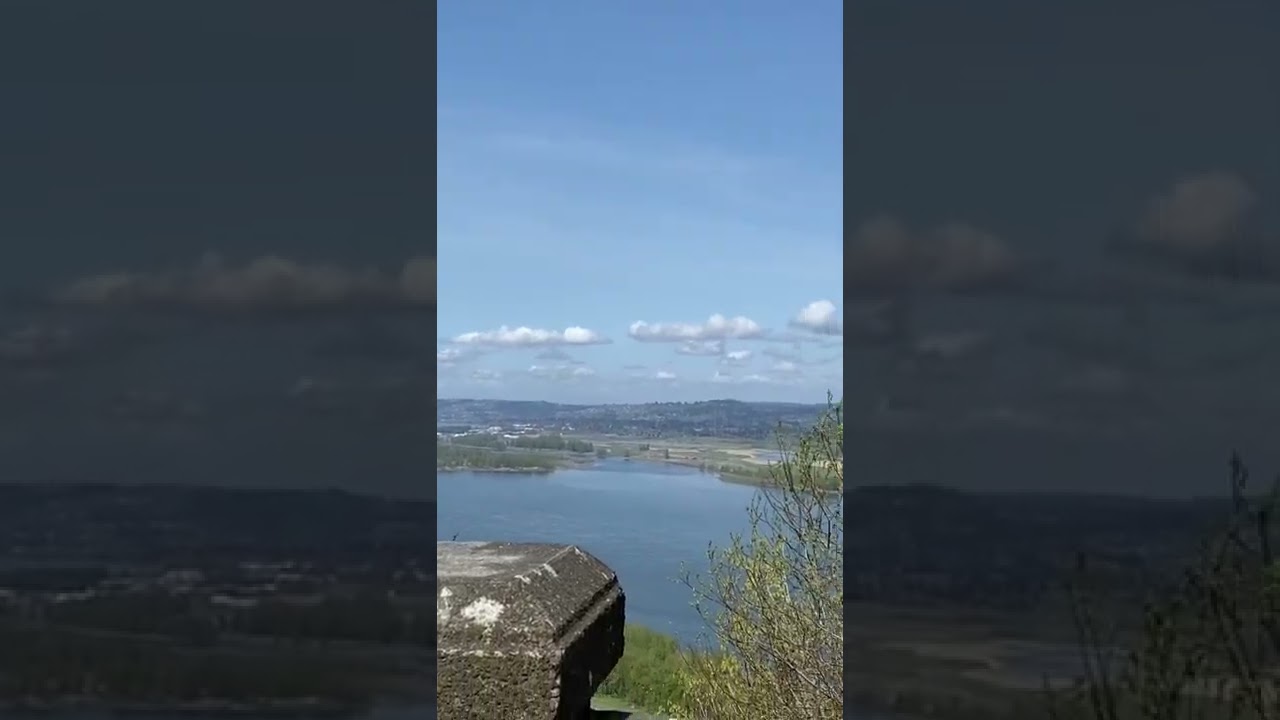 La vista del r&iacute;o Columbia desde Oregon 🇺🇸