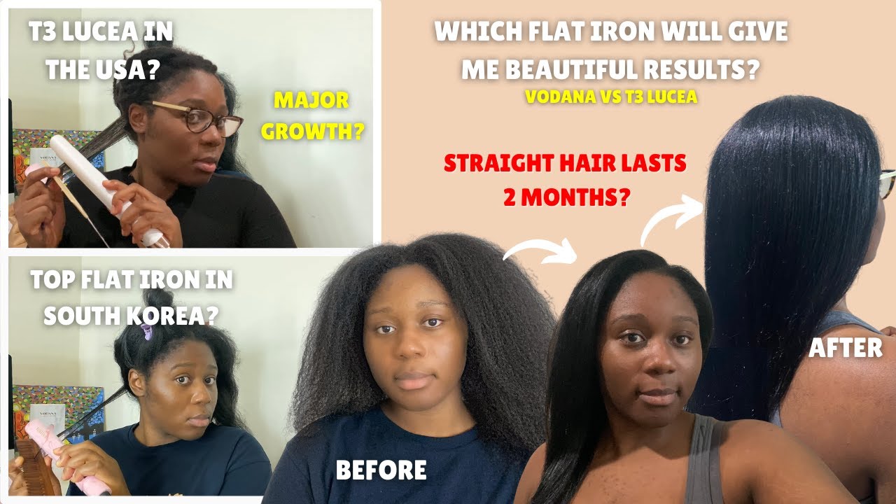 Which FLAT IRON Will Give Me OUTSTANDING Results: T3 LUCEA vs South Korea's VODANA? | Part #2