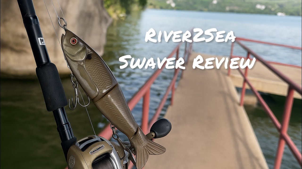 Обзор приманки River2Sea S-Waver 200 Swimbait в 4K | Рейтинг приманки Stealth Fishing Glidebait: ...