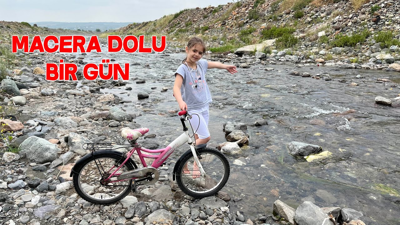 Bisikletle Şelaleye Gittik Suya Girdim Çok Eğlendim