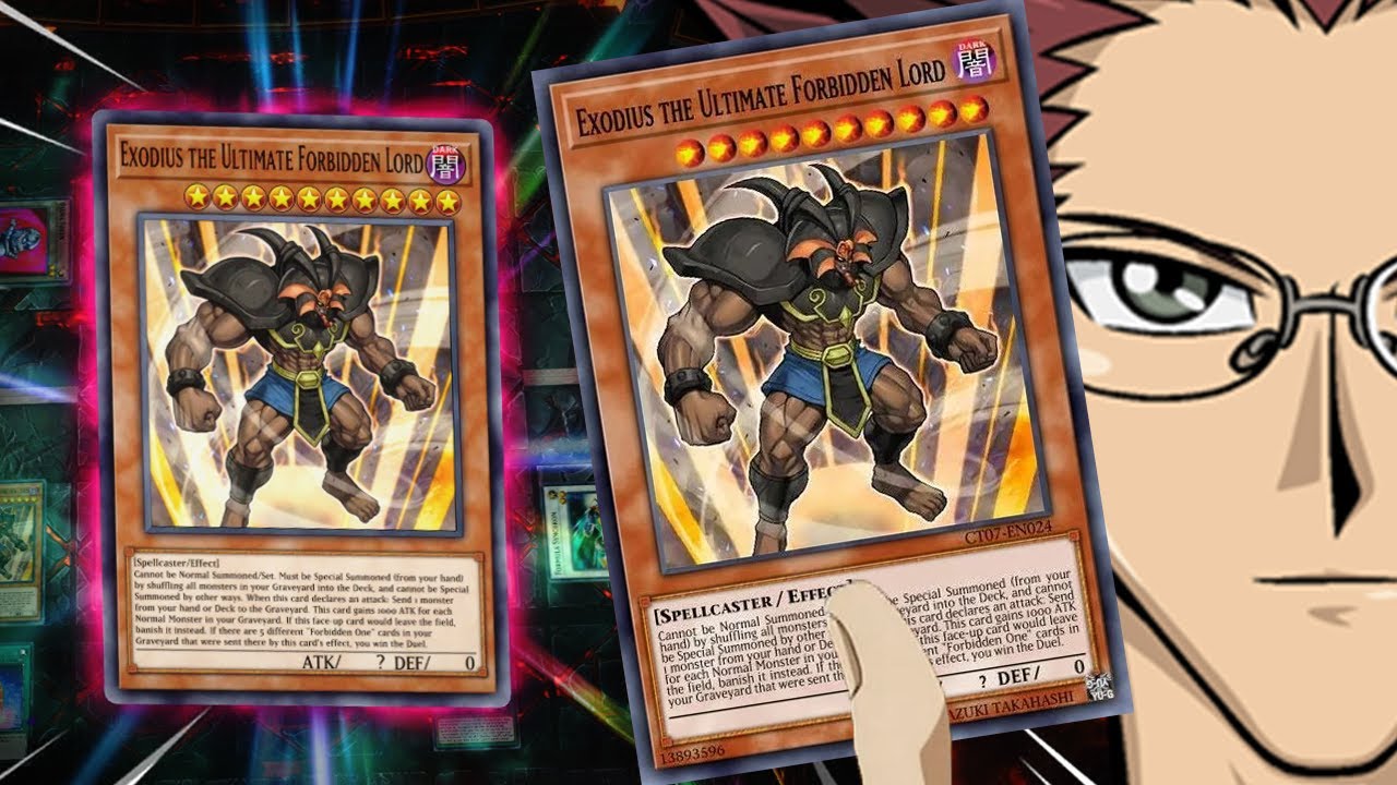 WHEN YOU USE EXODIUS THE ULTIMATE FORBIDDEN LORD INSTANT WIN CONDITION IN YUGIOH MASTER DUEL