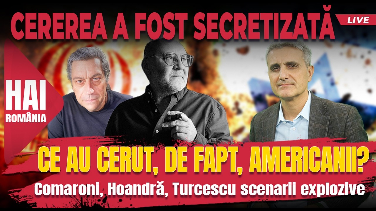 Ce au cerut, de fapt, americanii? Hai live cu Turcescu