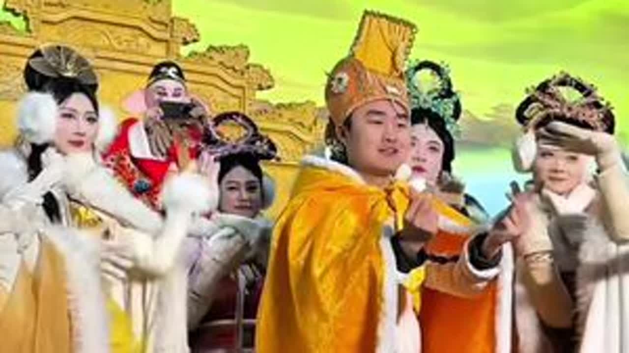 这个昏君不是一般的昏呢#长春动植物公园#西游记#凌霄宝殿#你来做玉帝#玉帝体验