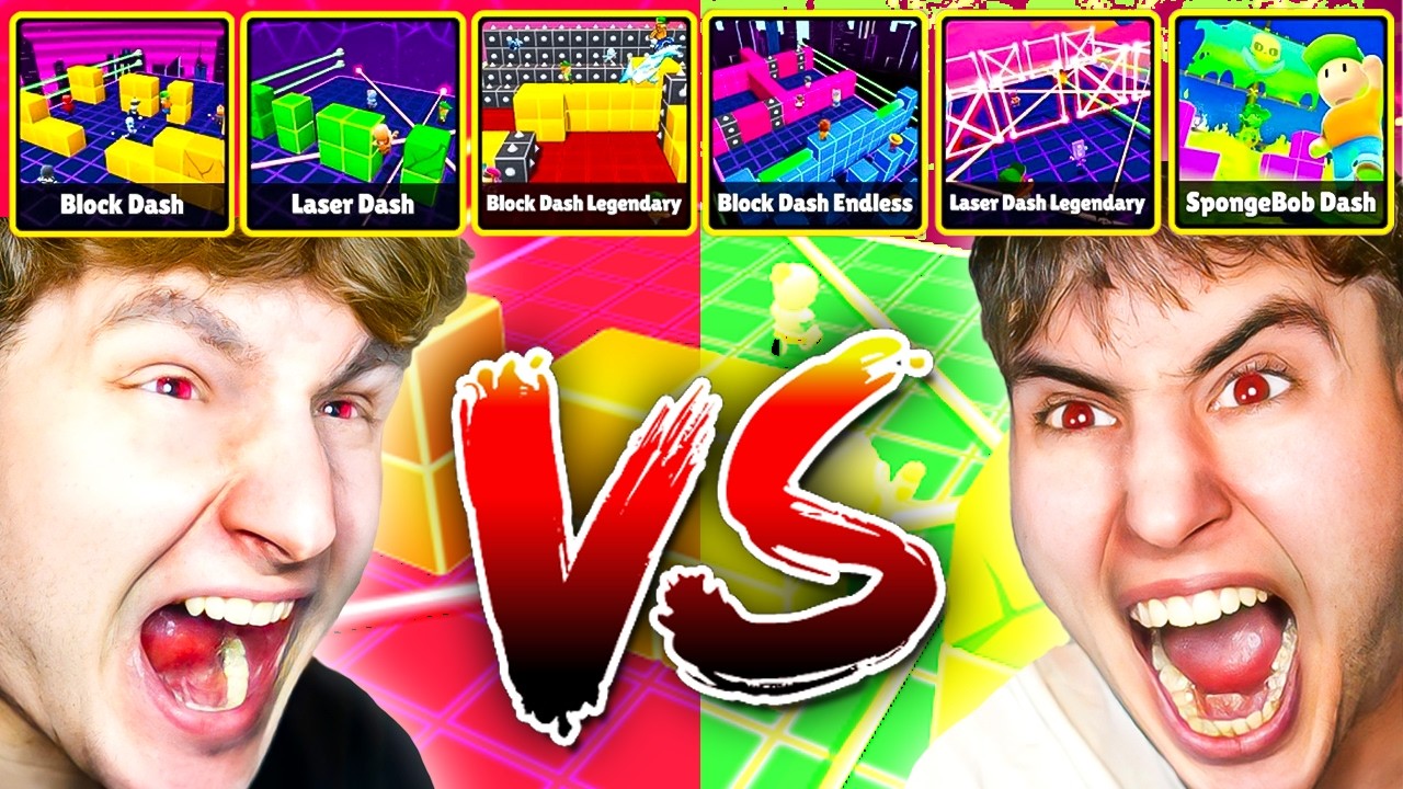 Hunter Vs Venc30 Az &Ouml;sszes BLOCK DASH P&aacute;ly&aacute;n!🤯