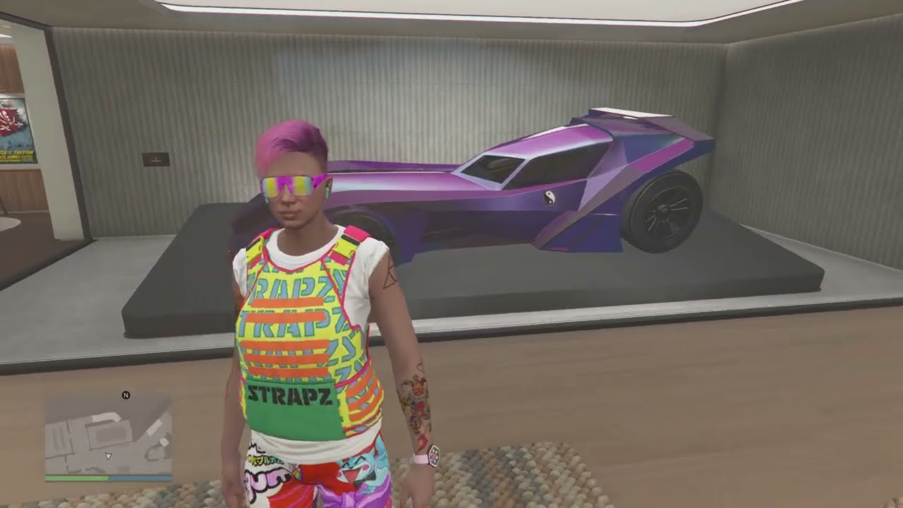 Как поставить Бэтмобиль на подиум Особняка🔥🦇🚘GTA online PS5 #gta #gtaonline #gaming 