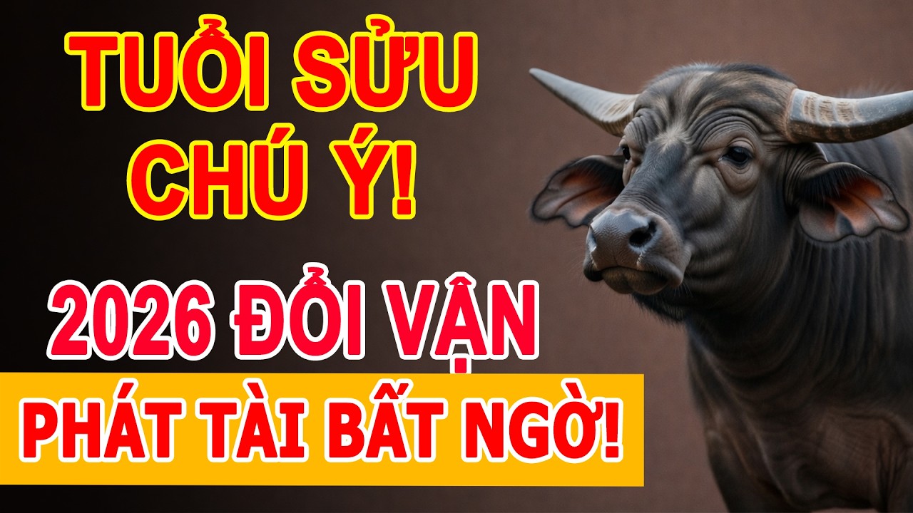 Tuổi Sửu 2026: Đợi Chờ Bao Nhiêu Năm Cuối Cùng Phúc Báo Cũng Đến, Vào Vận Phát Tài, Hoan Hỉ Đón Nhận