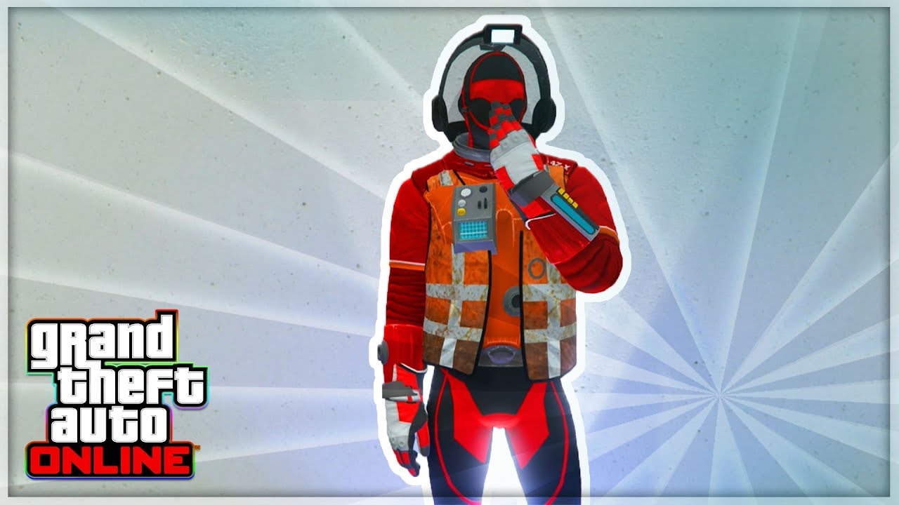 TENUE MODDER FLUO ROUGE ! GTA 5 ( 1.46 ) !