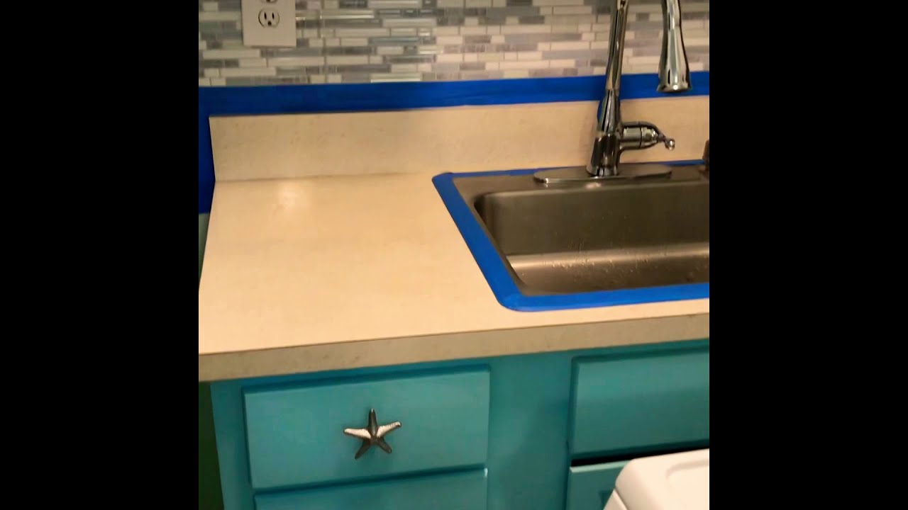 RUST-OLEUM COUNTERTOP COATING REVIEW-  LINK IN DESCRIPTION