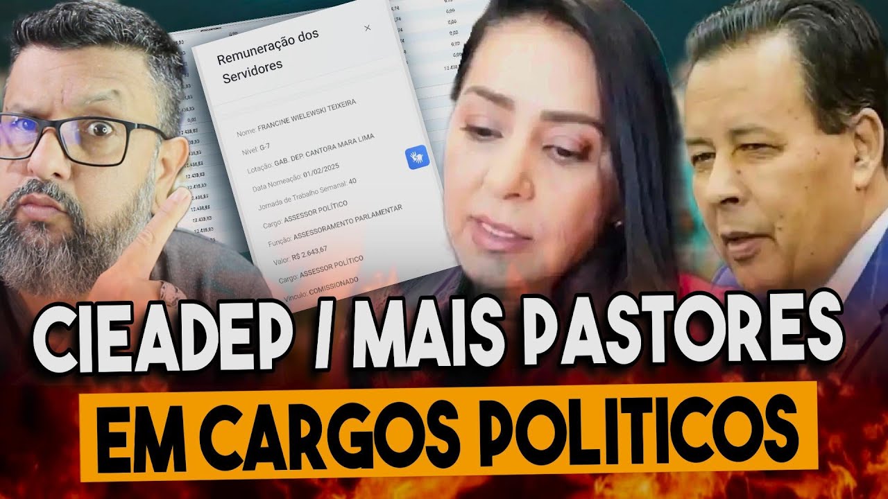 MAIS PASTORES DA CIEADEP EM CARGOS COMISSIONADOS