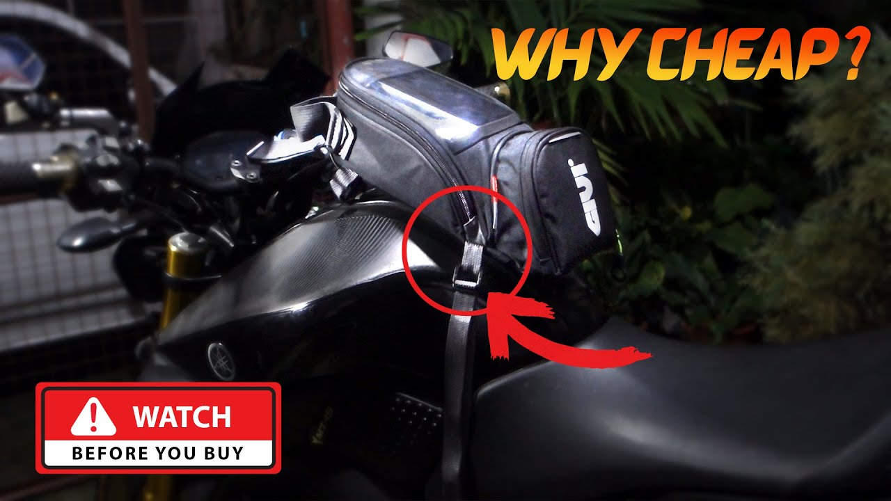 Givi Universal Tank Bag - Impression, Details & Install