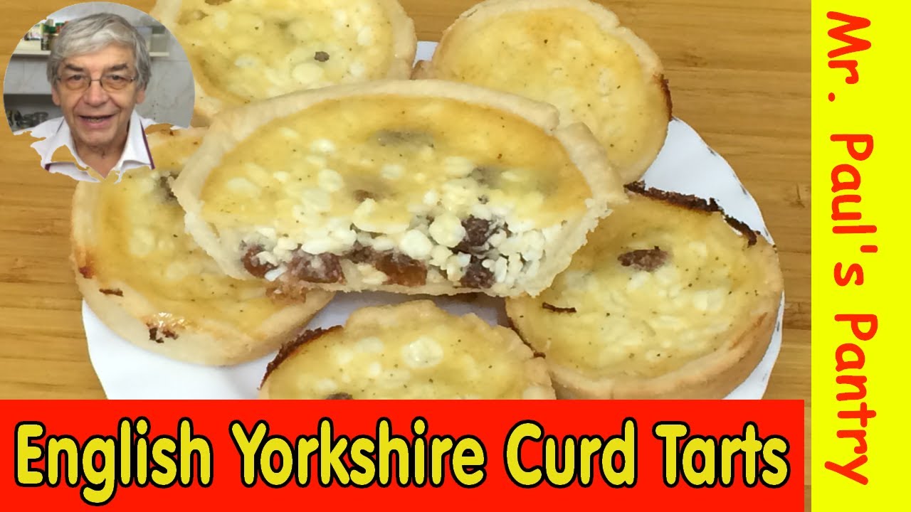 English Yorkshire Curd Tarts