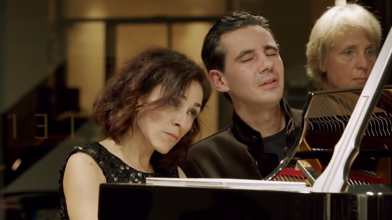 Martin Stadtfeld & Lilian Akopova play Mozart Sonata for Piano in D Major