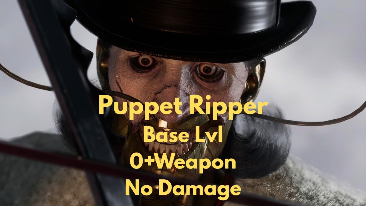 Arlecchino difficulty 5 - Base Lvl/0+Weapon - No Damage - Puppet Ripper