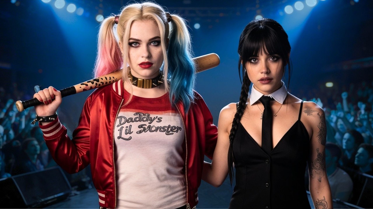 Harley Quinn vs Wednesday Addams | Dark Techno Deep Hypnotic Underground Beats (2026)