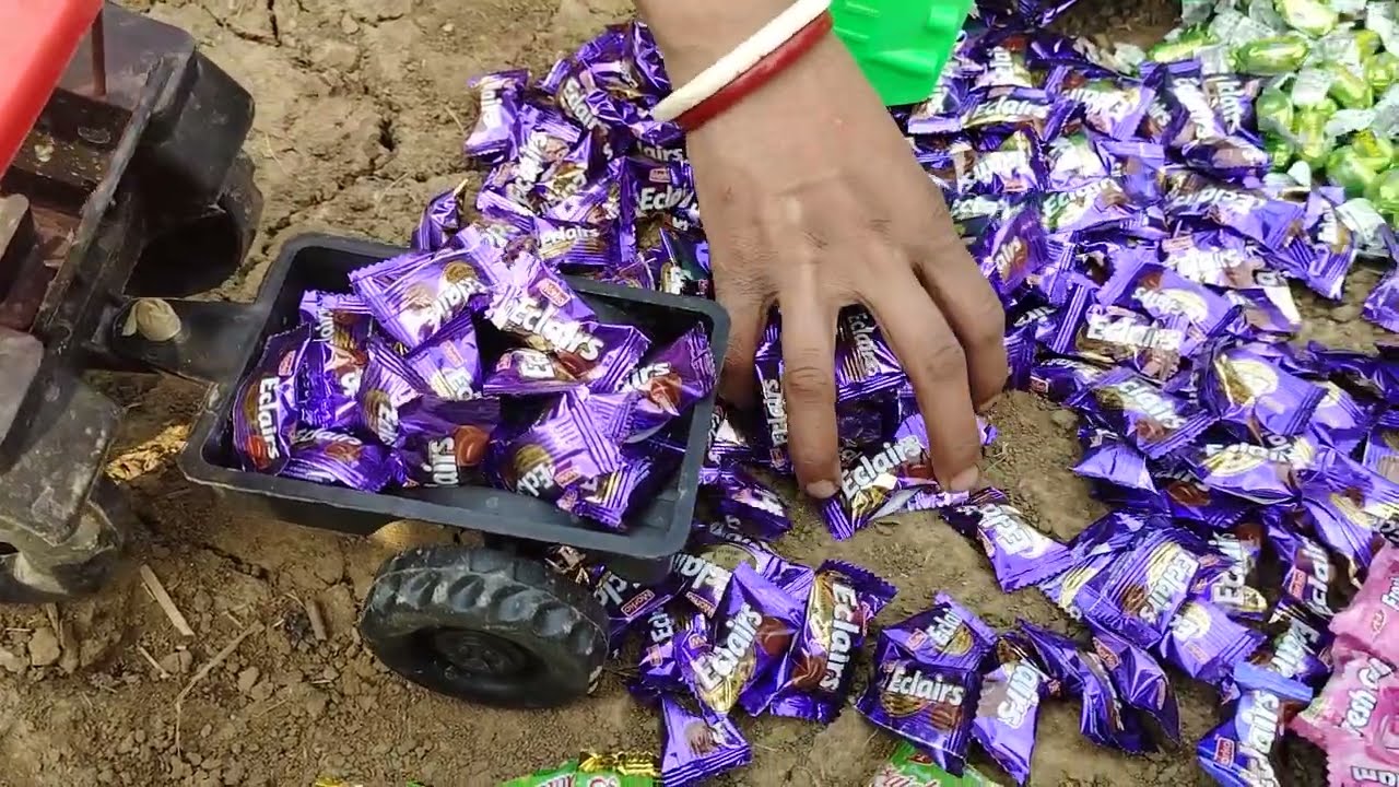 Remote control JCB remote control tractor trolley Wala video #hindicartoon #gadiwalavideo #jcb 