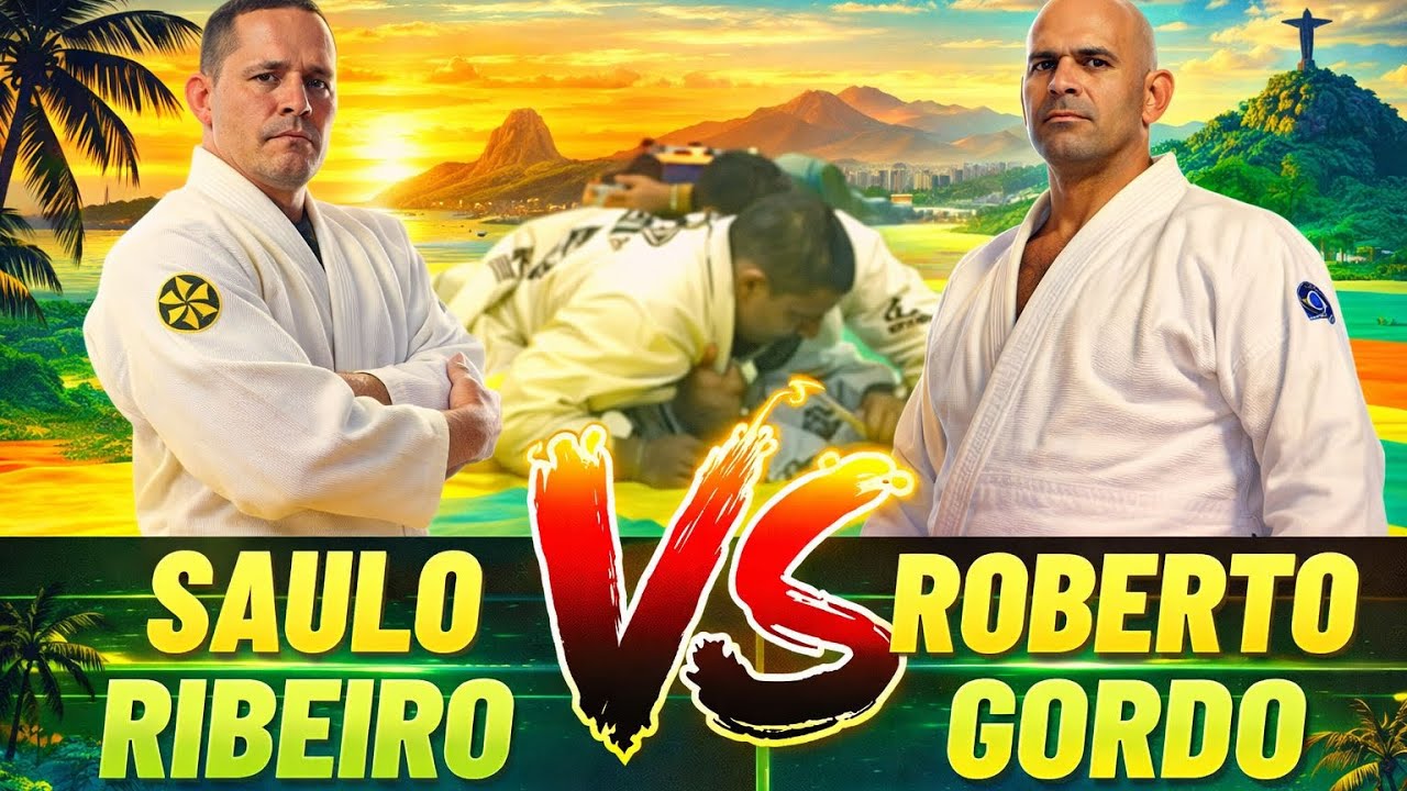 Saulo Ribeiro vs Roberto Gordo Jiu Jitsu Match | Worlds 2002