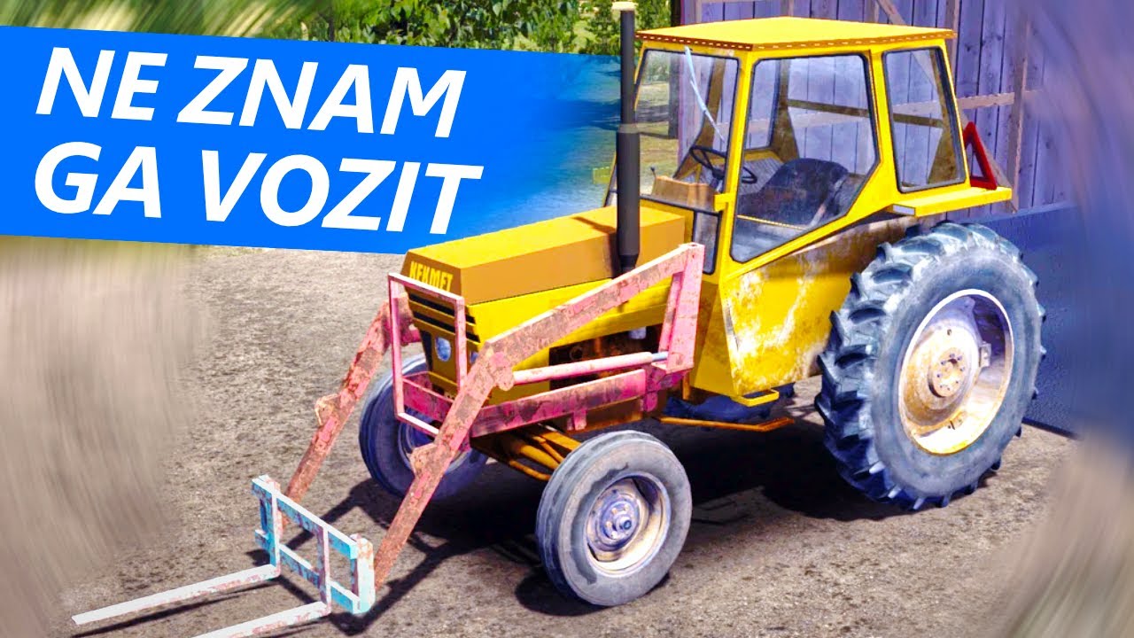 Avantura s TRAKTOROM na putu DO GRADA // My Summer Car (EP2)