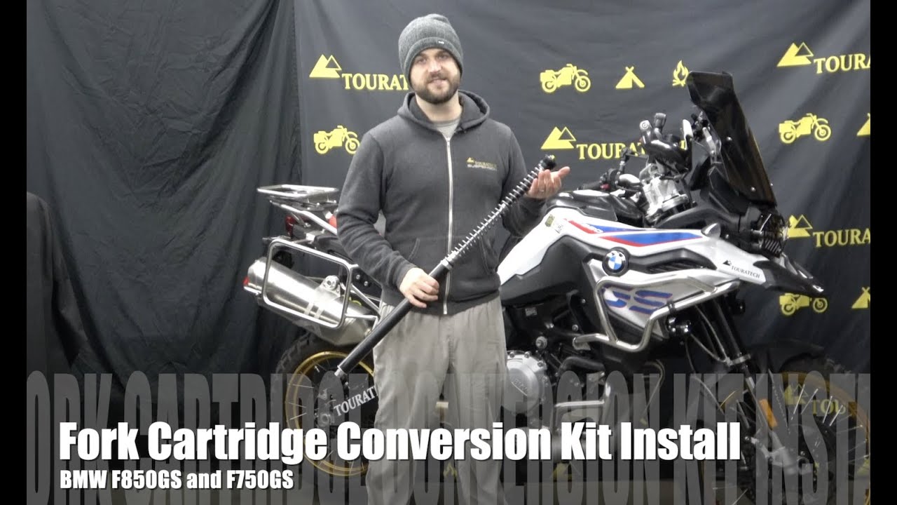 Installation: Touratech Fork Cartridge Conversion - BMW F850GS/GSA