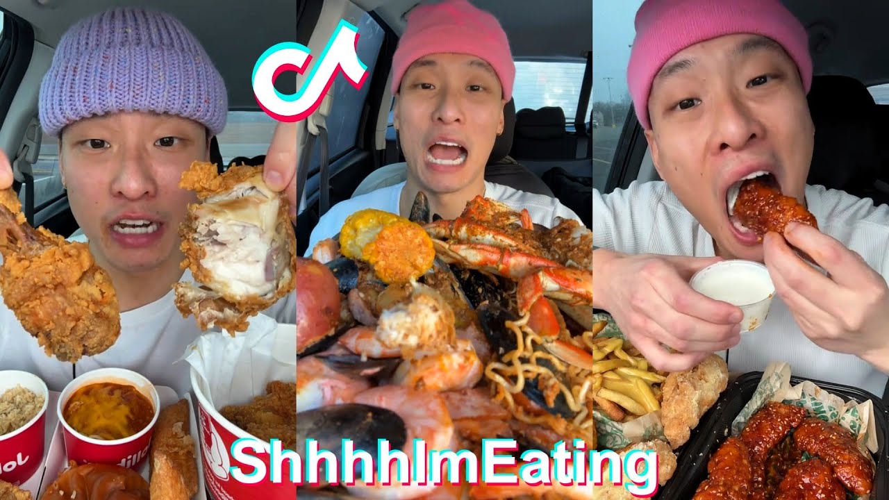 * +1 HOUR * ShhhhImEating Food Shorts Compilation | NEW ShhhhImEating Food TikToks