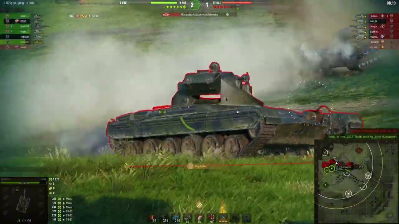Je Tesák  dobrý v náporu???🫡🫡💀#worldoftanks #tesak #wot 