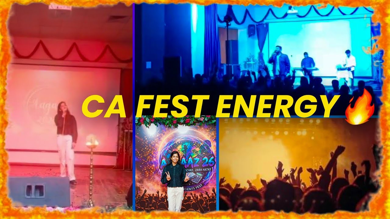 🔥 Went Solo to AAGAAZ 2026 CA Fest… Best Decision I Made?🎤