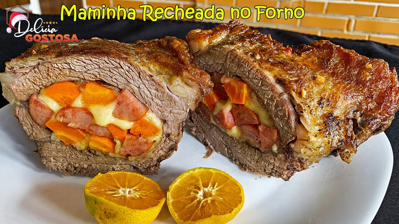 MAMINHA RECHEADA com QUEIJO no FORNO! Especial CEIA de NATAL 2024 / REVEILLON 2025!
