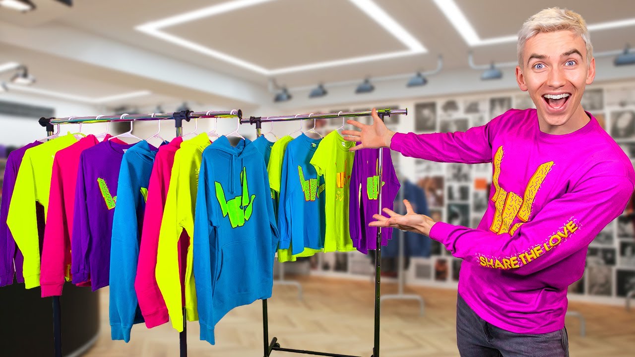 OFFICIAL SHARE THE LOVE MERCH STORE REVEAL!! (Top Secret Access Code Required)