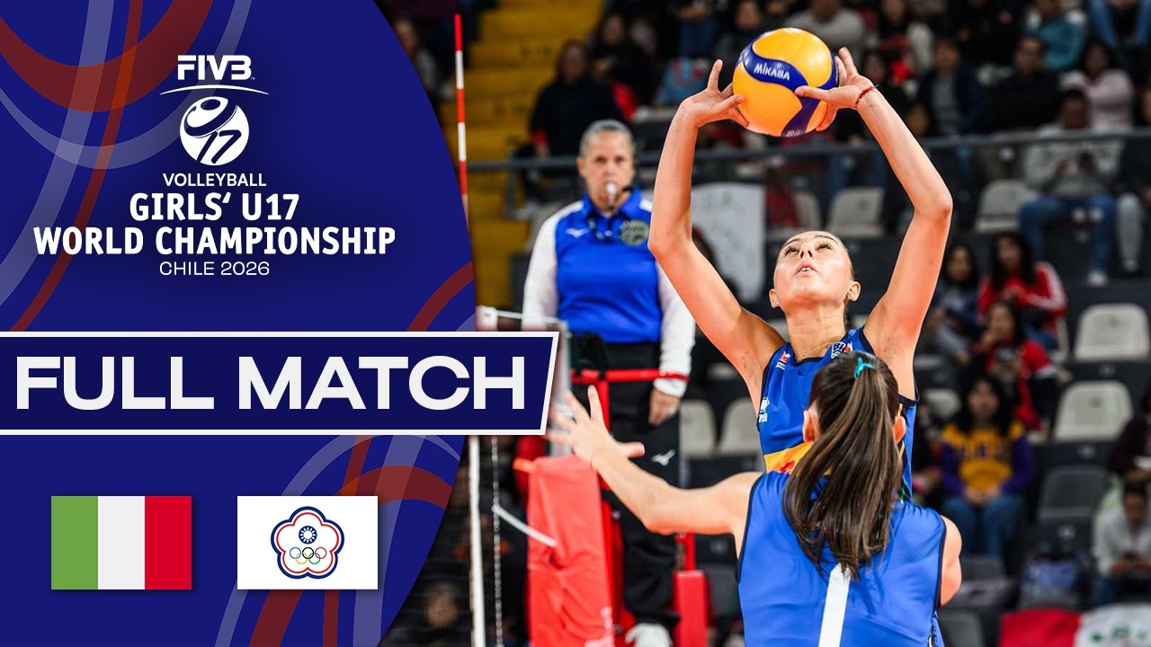 Italy vs. Chinese Taipei - Pool Play | Girls' U17 World Championship - 2026