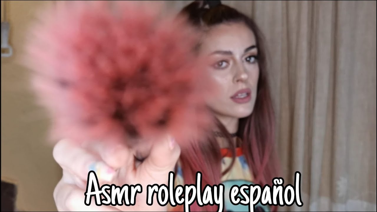 Roleplay te maquillo | asmr español | Nattthalie V ASMR