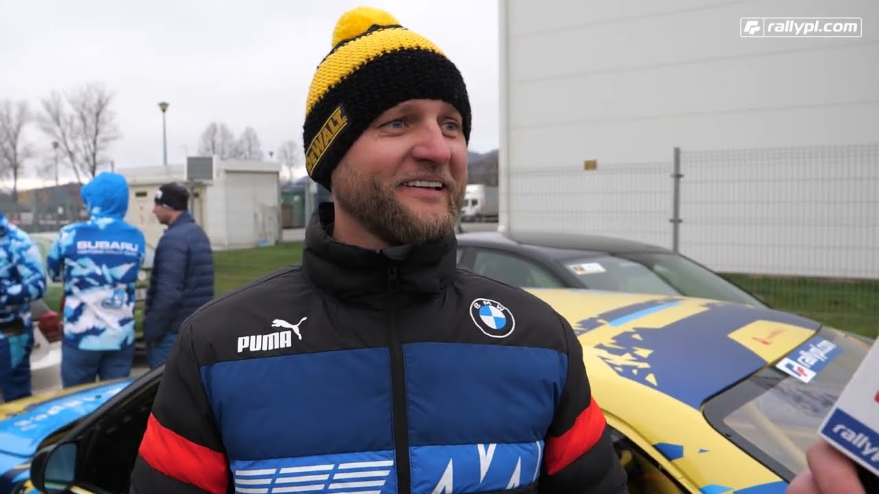 Artur Sękowski z problemami ale uśmiechnięty na mecie 7. Tech-Mol Rally 2023 - TM Nowa Ruda