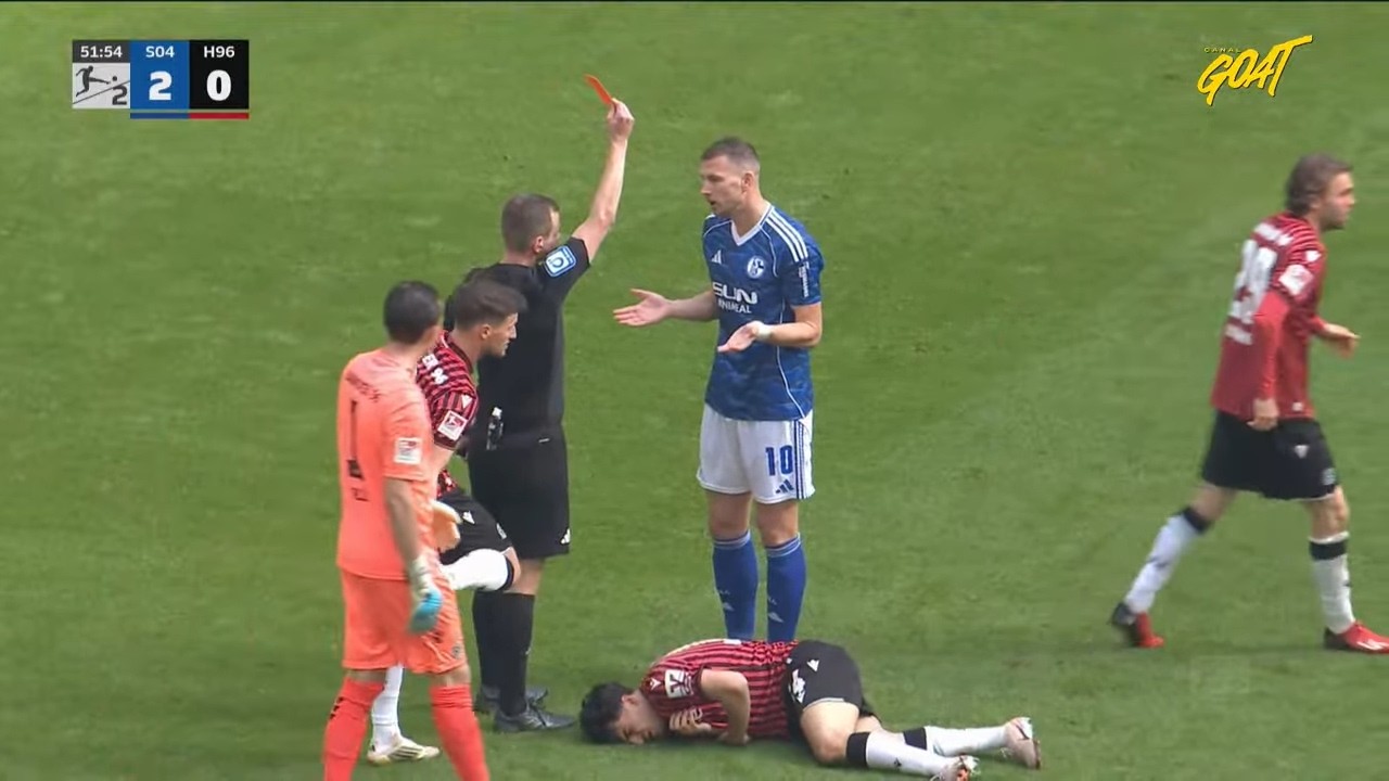 Edin Dzeko ROTE KART | Edin Dzeko Platzverweis Heute | FC Schalke 04 | Bundesliga 2025/26