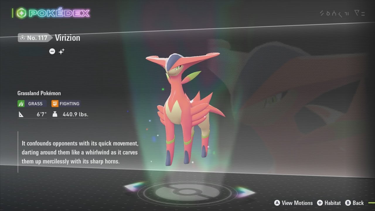 Pokémon Legends: Z-A - DLC 145 - Post-Game - Catching (Shiny) Virizion