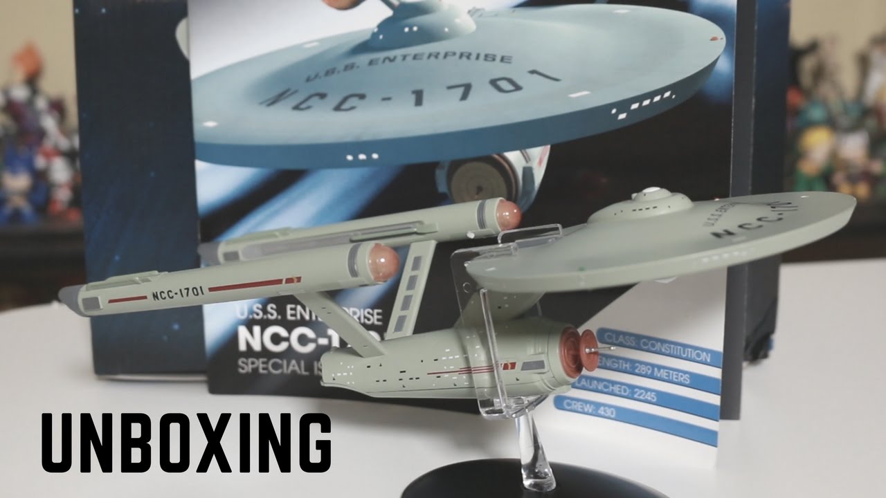 Star Trek USS Enterprise NCC 1701 Oversized Edition Eaglemoss Unboxing