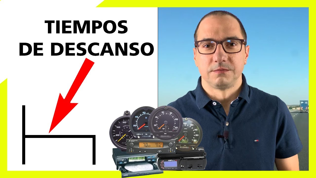 🚛🚛 TIEMPOS DE DESCANSO y CONDUCCIÓN del TACÓGRAFO - CAMIÓN y AUTOBÚS 🔔🚚