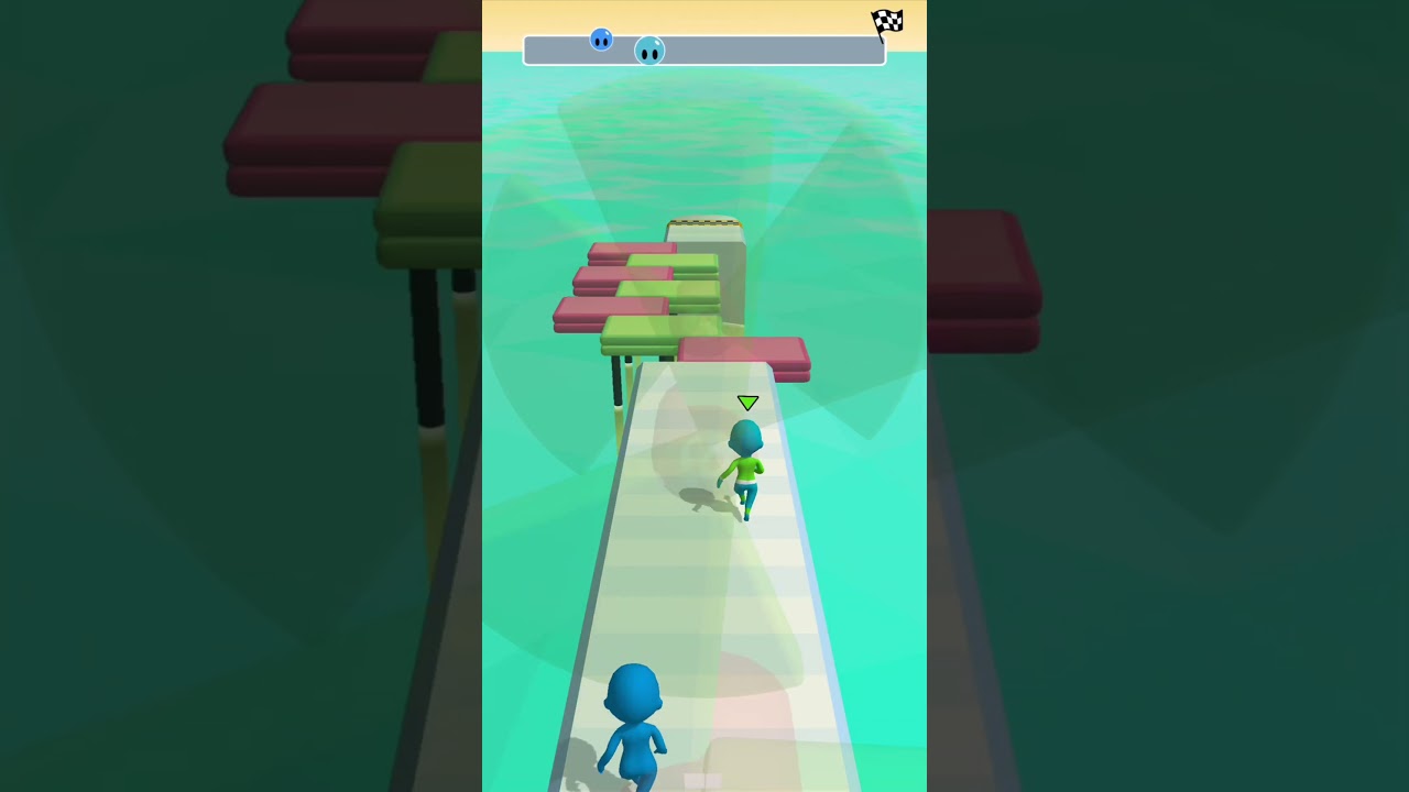 🤑 Fun race 3D level 06 casual game #shorts #gameplay  #shapeshifting #funrace