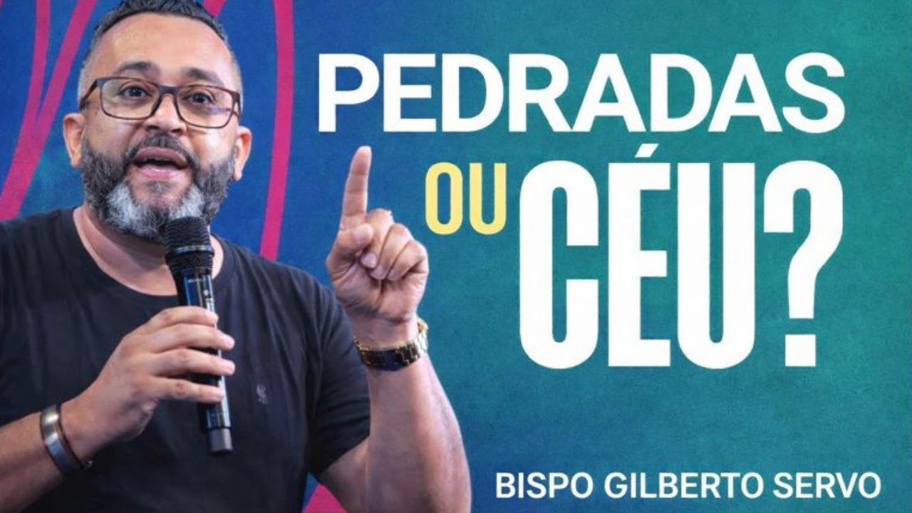 PEDRADAS OU CÉU? PRA QUEM VOCÊ ESTA OLHANDO? PREGAÇÃO MUITO FORTE