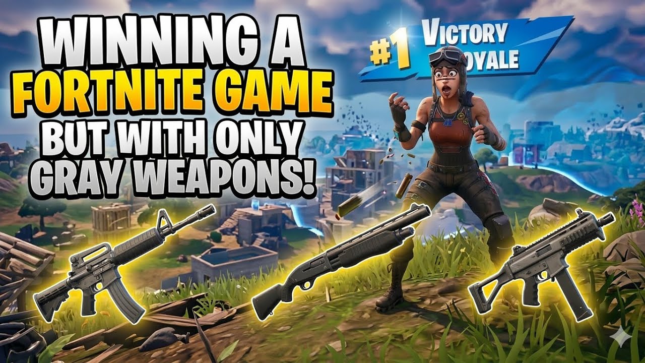 Me and my duo won a game in reload but only with gray guns watch till the end