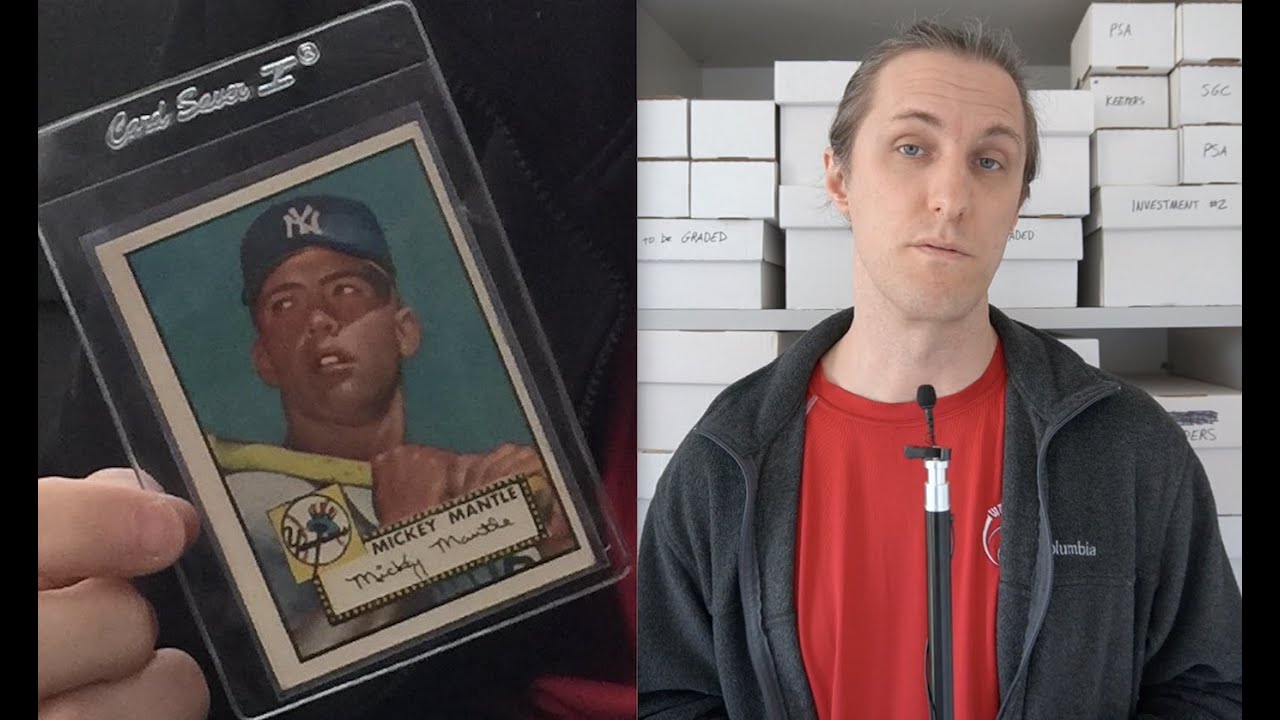 Покупка, включающая в себя Topps Mickey Mantle 1952 года, и история, стоящая за этим приключением