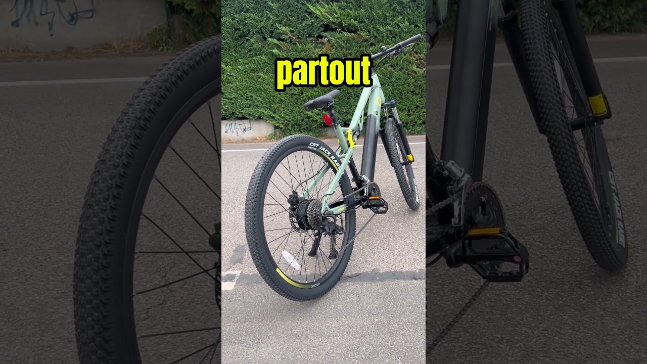 Un VTT électrique tout suspendu pas cher !! Le Cecotec Millor 