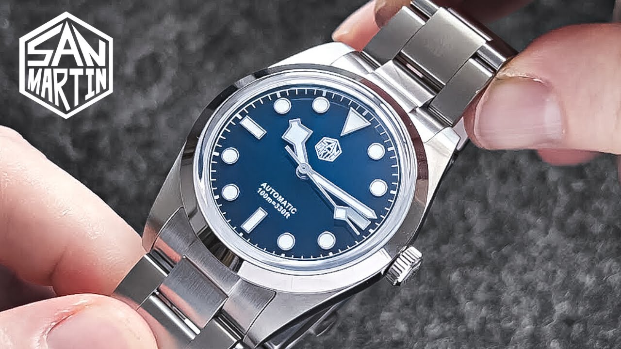 36 мм San Martin SN021-G-B3 ТЕМНО-СИНИЙ ЦИФЕРБЛАТ — ЛУЧШИЕ ЧАСЫ НА СЕЙЧАС?