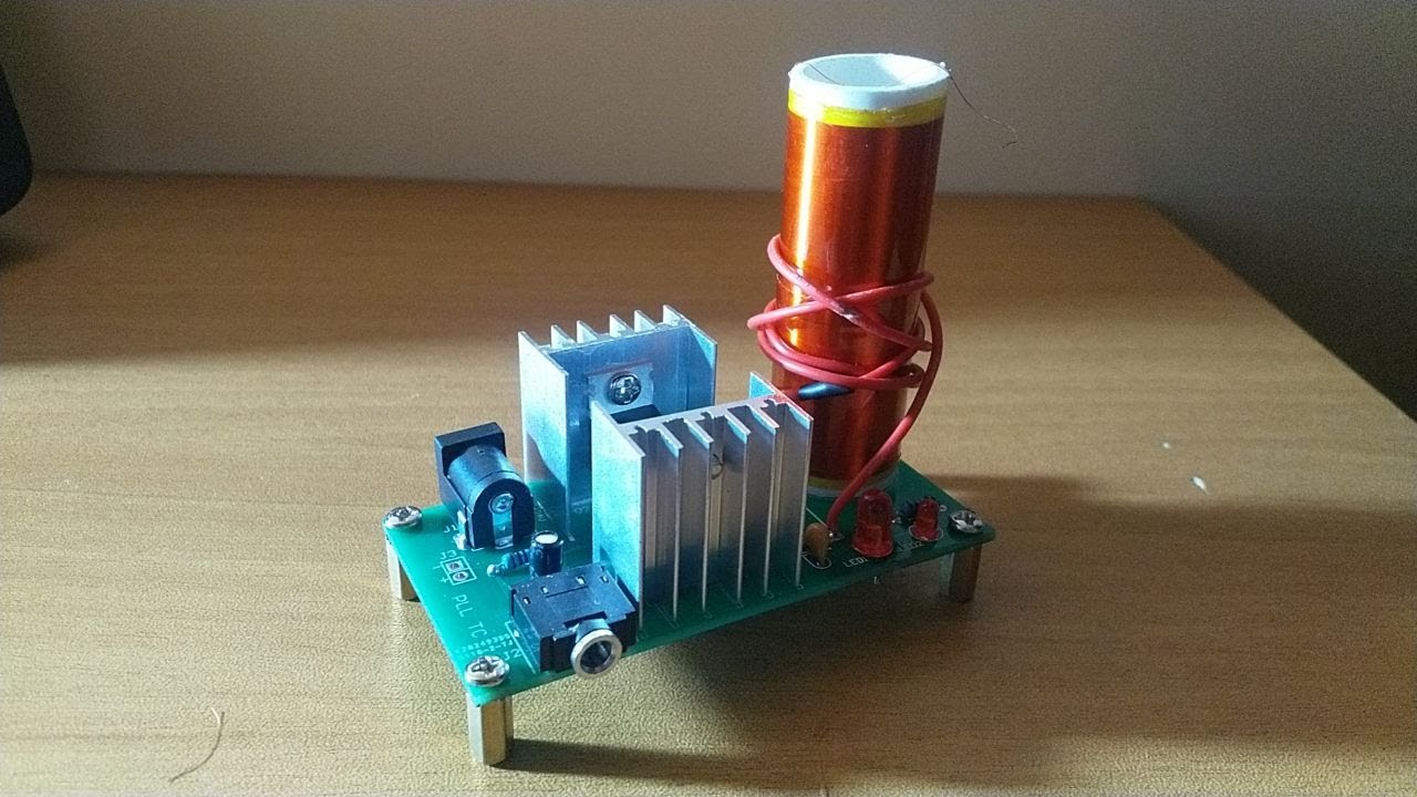 DIY Mini Tesla Coil Module Plasma Speaker Electronic Kit