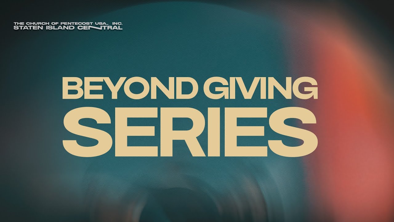 Beyond Giving Series | 