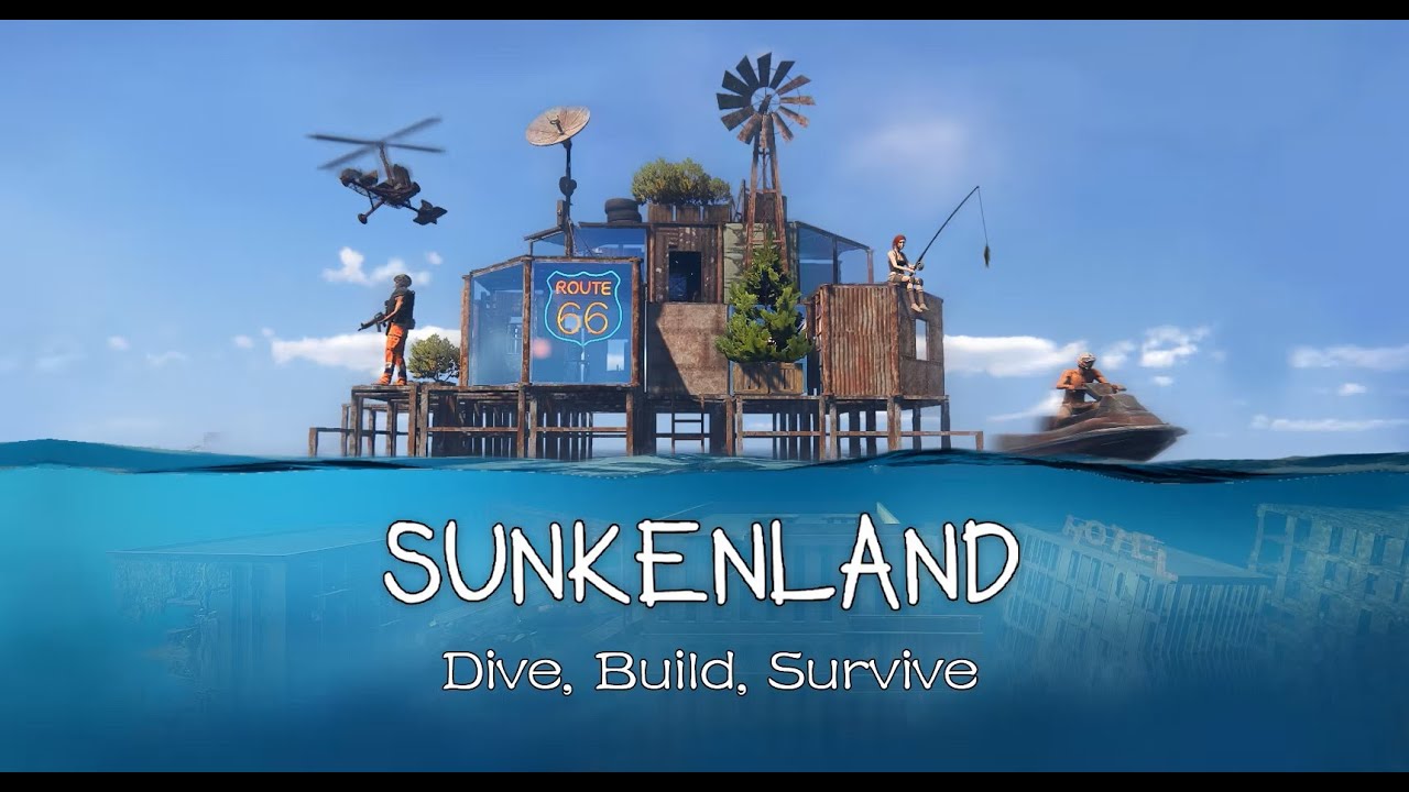 Sunkenland {Стрим} 20.10.25\Новый хост, новая база