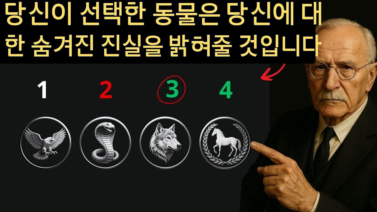 당신이 선택한 동물은 당신에 대한 충격적인 진실을 드러낼 것입니다. | 심리 테스트 | 칼 융